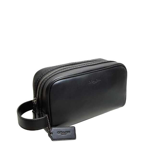 COACH（コーチ） ポーチ メンズ セカンドバッグ レザー スモール