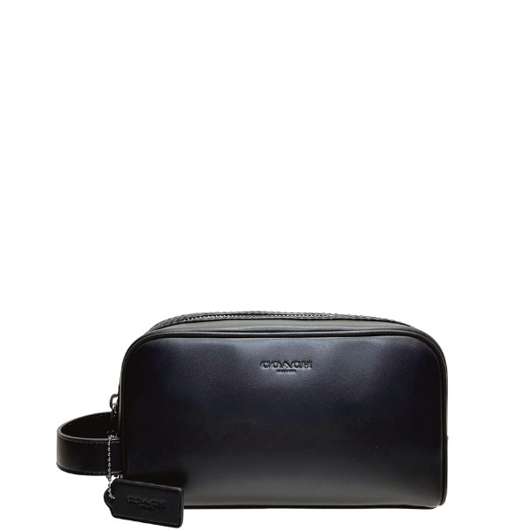 COACH（コーチ） ポーチ メンズ セカンドバッグ レザー スモール