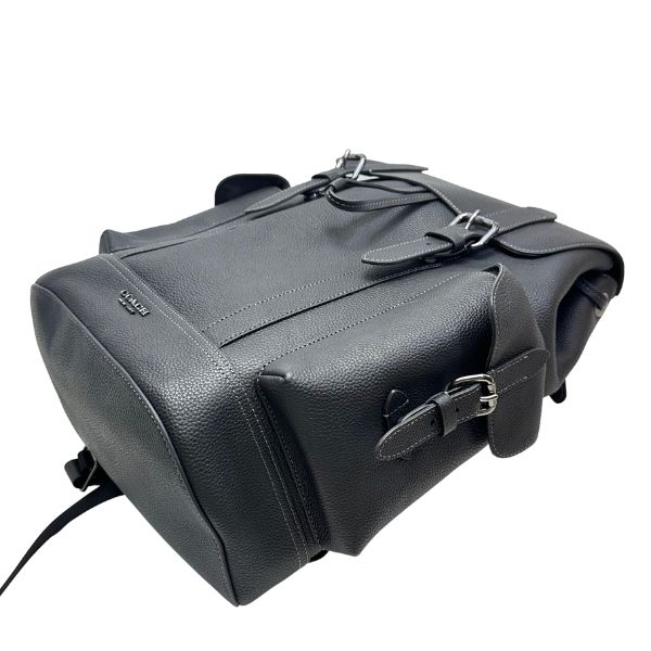 コーチ COACH リュック バックパック　シボ革 ハドソン　ブラック 黒 Amazon.co.jp: [コーチ] メンズ バッグ レザー ハドソン ラージ