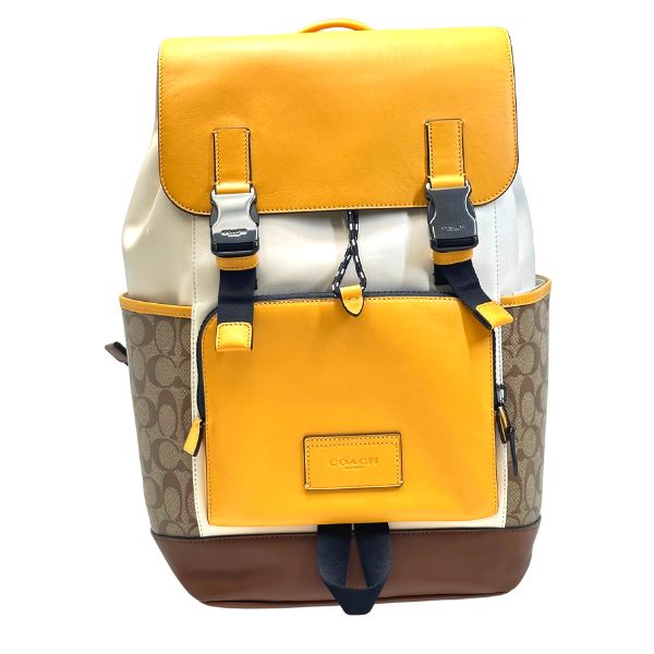 COACH（コーチ） 送料無料 バッグ メンズ リュック カラーブロック
