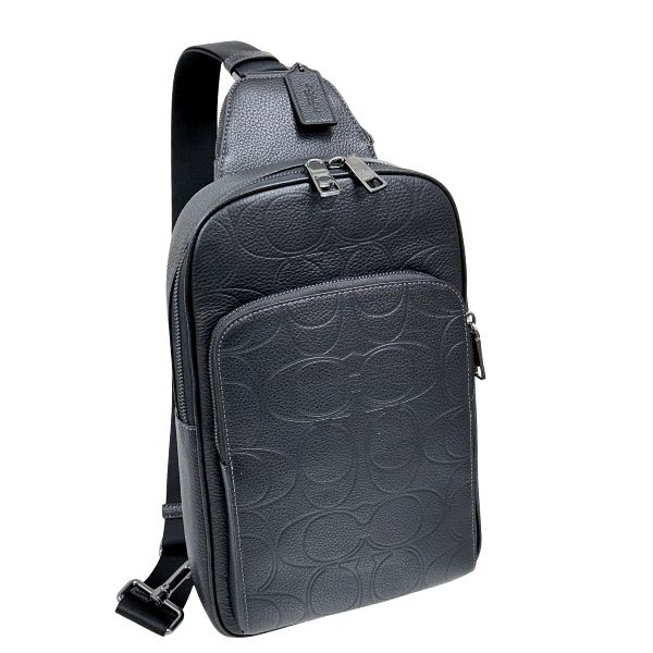 COACH（コーチ） バッグ メンズ ショルダーバッグ シグネチャー レザー