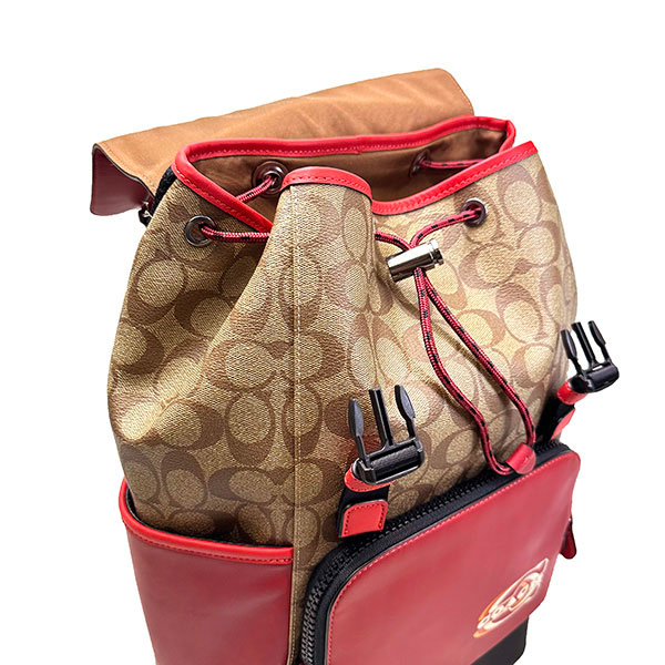COACH 赤のリュックサック COACH コーチ リュック バックパック レディース F76622 2322