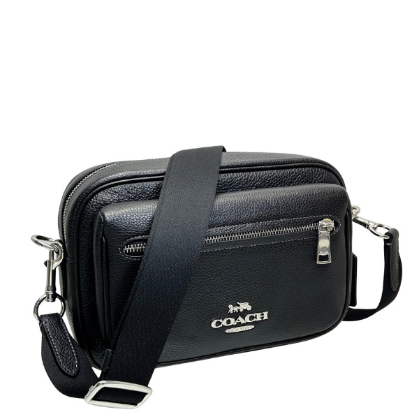 コーチ　エリアス　クロスボディ　ショルダーバッグ　ブラック　CJ509. COACH コーチ バッグ メンズ ショルダーバッグ レザー エリアス