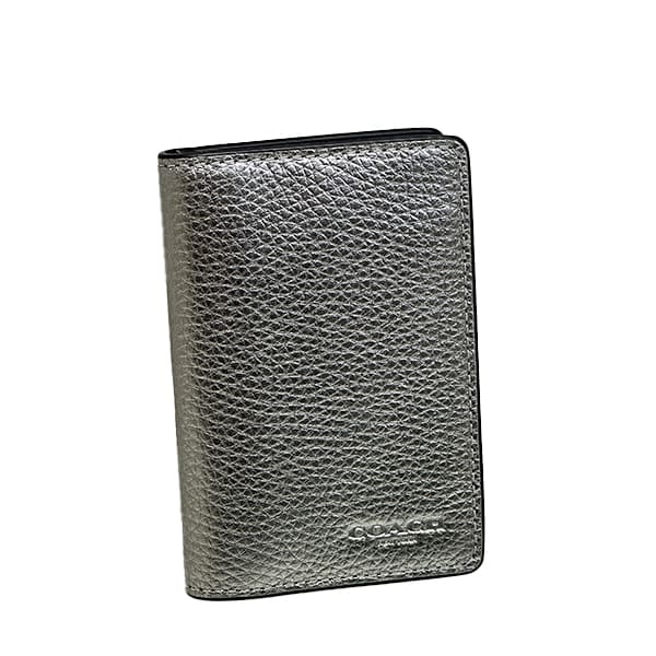 COACH（コーチ） 財布 メンズ 折り財布 レザー ID ウォレット カード