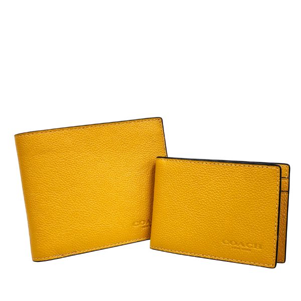 COACH（コーチ） 財布 メンズ 折り財布 レザー 3in1 ウォレット
