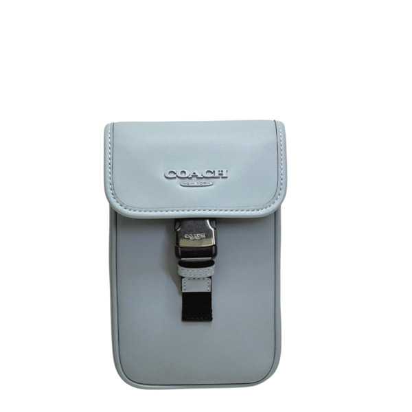 専用　コーチ　COACH グレー ロゴパターン レザーバッグ ct886_qbn19_2.jpg
