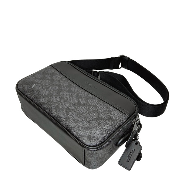 【新品】COACH コーチ グラハム スリム シグネチャーレザー　ビジネスバッグ COACH（コーチ） バッグ メンズ ショルダーバッグ シグネチャー