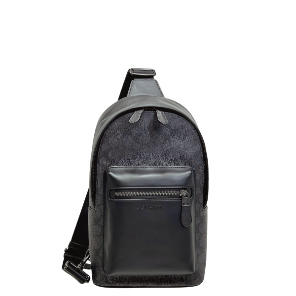 【極美品】COACH メンズ ショルダーバッグ バイクバッグ COACH（コーチ）の「リーグ バイク バッグ（ショルダーバッグ