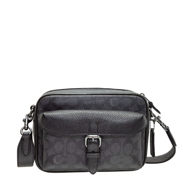 COACH コーチ シグネチャー メンズ クロスボディショルダーバッグ 美品 COACH（コーチ） バッグ メンズ ショルダーバッグ シグネチャー