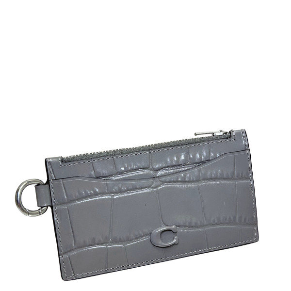 未使用✨COACH ケース　シグネチャー パテントレザー ラウンドエンボス COACH コーチ シグネチャー パテントレザー エンボス型押し 長財布