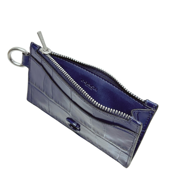 COACH コーチ　アタッチメント カード ケース　ミッドナイトネイビー COACH コーチ アタッチメント カード ケース ミッドナイトネイビー