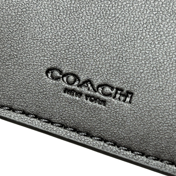 COACH（コーチ） 財布 メンズ アウトレット シグネチャー スリム ビル