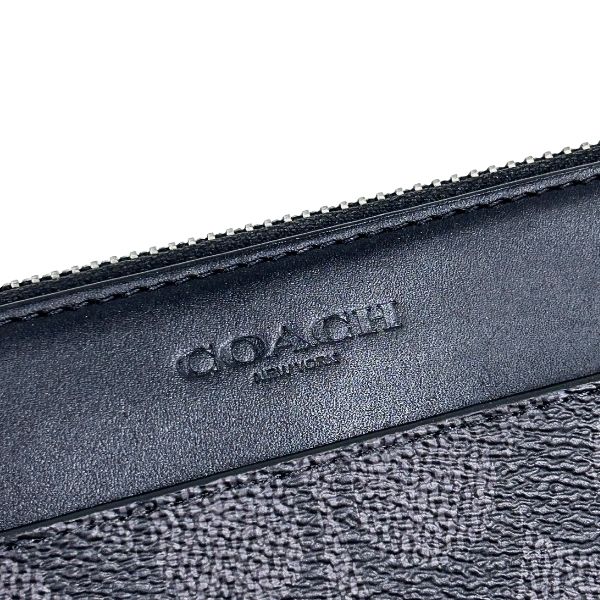 COACH（コーチ） 財布 メンズ 長財布 シグネチャー アコーディオン