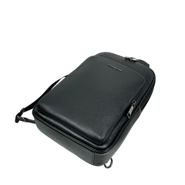 COACH（コーチ） バッグ メンズ ショルダーバッグ レザー イーサン