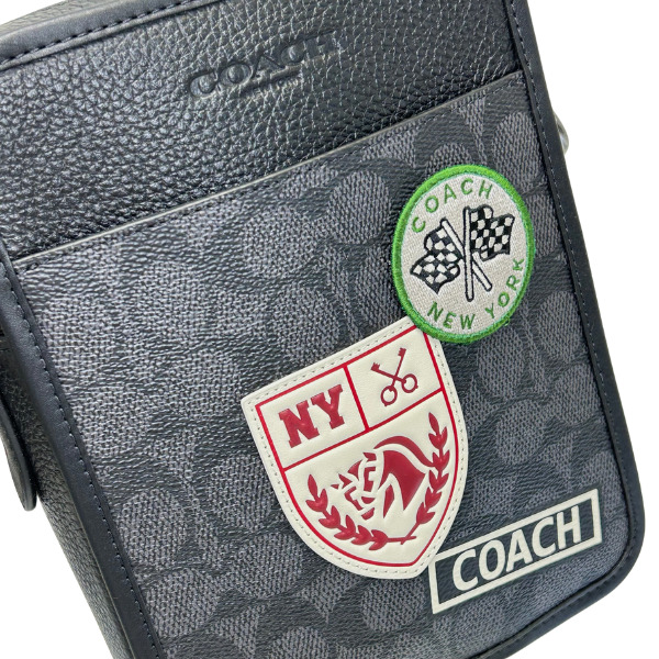 COACH（コーチ） バッグ メンズ ショルダーバッグ シグネチャー パッチ