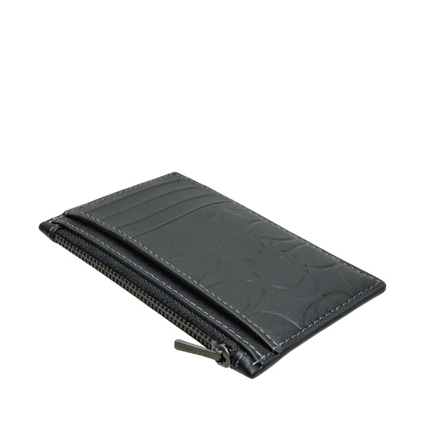 【COACH☆新品】ビジネス カード ケース☆シグネチャー☆ブラック ブラウン☆ COACH☆新品】ビジネス カード ケース☆シグネチャー☆ブラック