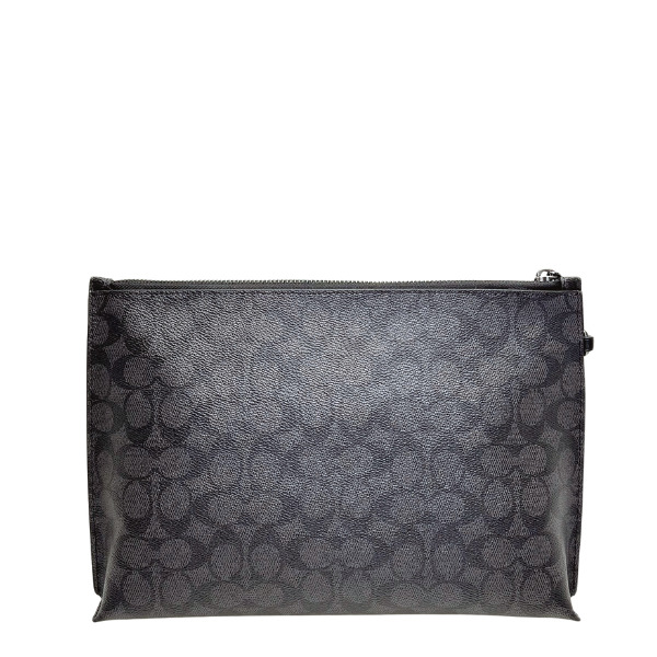 新品 COACH コーチ ポーチ タバコケース チャコール ブラック 新品 COACH コーチ ポーチ タバコケース チャコール ブラック