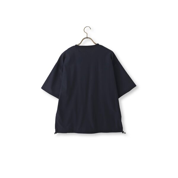 AOYAMA 【洋服の青山】涼しい Tシャツ メンズ 半袖 春夏 ネイビー 紺