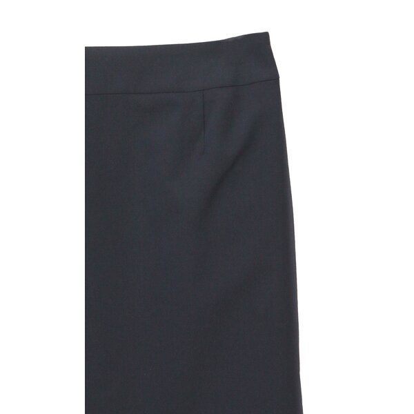 figbloom様ネイビー無地スカートスーツ AOYAMA 【洋服の青山】超ストレッチ 美シルエット タイトスカート ひざ