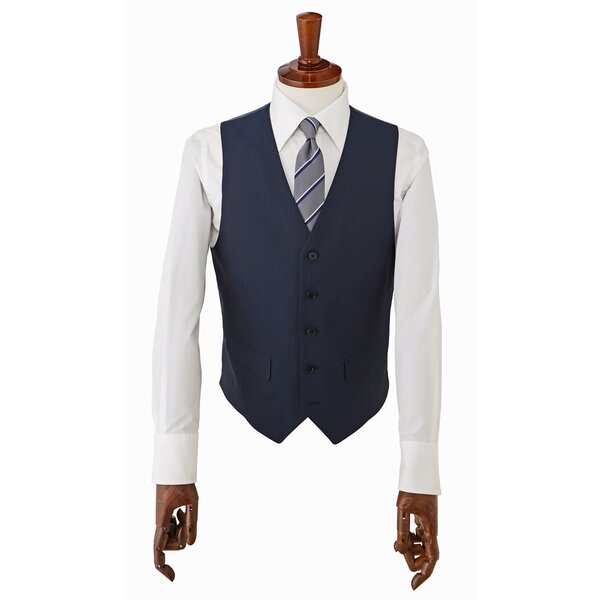 AOYAMA 【洋服の青山】スリーピース ベスト付き スーツ メンズ スリム