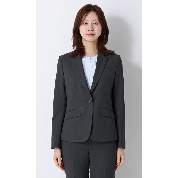 AOYAMA 【洋服の青山】美シルエット テーラードジャケット レディース