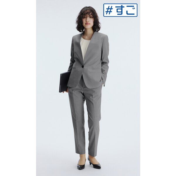 極美品✨Theory☆セットアップ パンツスーツ ストレッチ テーパード