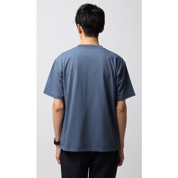 AOYAMA 【洋服の青山】バックメッシュ Tシャツ メンズ 半袖 春夏