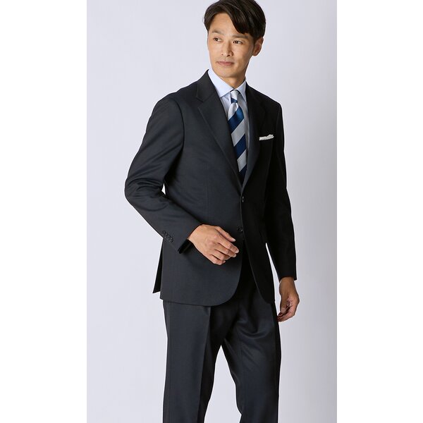 AOYAMA 【洋服の青山】3ボタン段返り スーツ メンズ スリム 秋冬