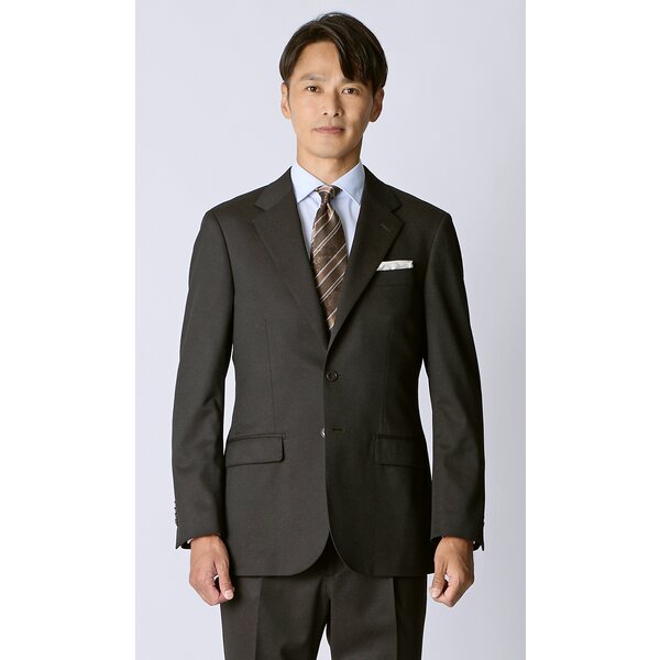 AOYAMA 【洋服の青山】】3ボタン段返り スーツ メンズ スリム 秋冬