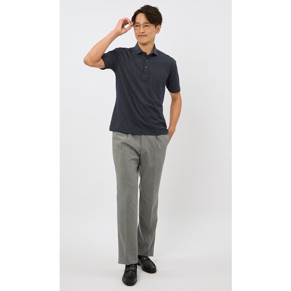AOYAMA 【洋服の青山】プレミアム スラックス メンズ ゆったり 春夏