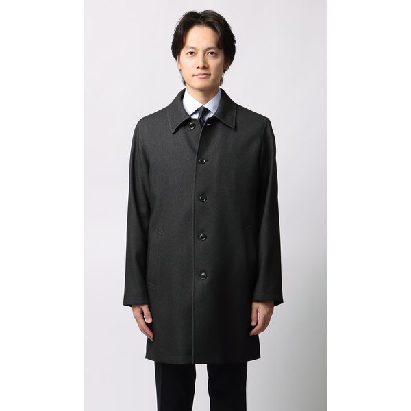 AOYAMA 【洋服の青山】ステンカラーコート メンズ ゆったり 秋冬