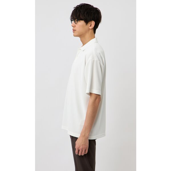 AOYAMA 【洋服の青山】らくリッチ 汗染み隠し 洗える ポロシャツ 半袖