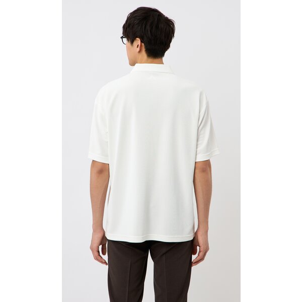 AOYAMA 【洋服の青山】らくリッチ 汗染み隠し 洗える ポロシャツ 半袖