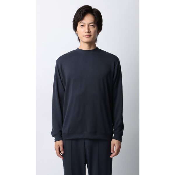 AOYAMA 【洋服の青山】とろリッチ ロングTシャツ メンズ 長袖 春夏秋冬