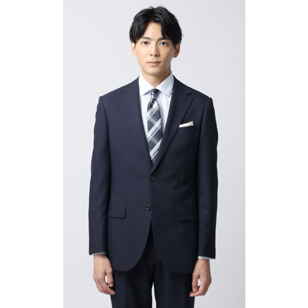 AOYAMA 【洋服の青山】スーツ メンズ スリム 春夏 秋冬 ネイビー 紺