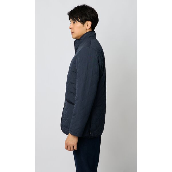 AOYAMA 【洋服の青山】スタンドカラー キルティングコート 中綿 メンズ