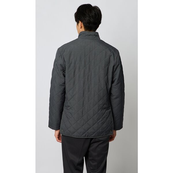 AOYAMA 【洋服の青山】スタンドカラー キルティングコート 中綿 メンズ