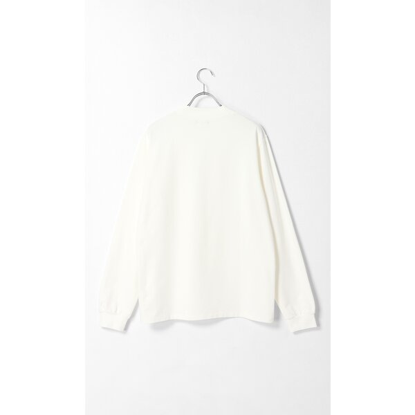 【極美品】ピン モックネック シャツ 蓄熱保温 ヒートエナジー ロンT 白 3L AOYAMA 【洋服の青山】モックネック Tシャツ 長袖 メンズ 春夏秋冬
