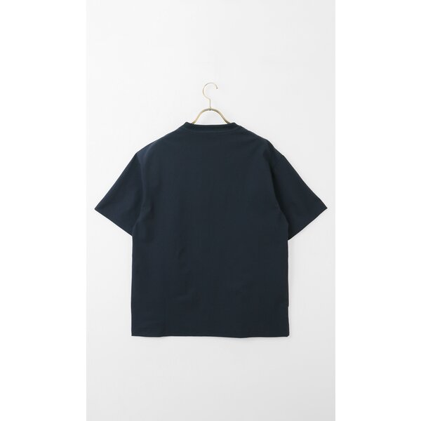 AOYAMA 【洋服の青山】Tシャツ 半袖 メンズ 春夏 ネイビー 紺無地