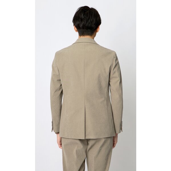 AOYAMA 【洋服の青山】コーデュロイ ジャケット メンズ 秋冬 ベージュ