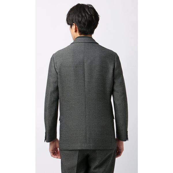 AOYAMA 【洋服の青山】ツイード テーラードジャケット メンズ スリム