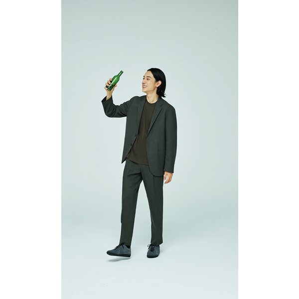 AOYAMA 【洋服の青山】ジャケット メンズ ルーズフィット 春夏 グレー