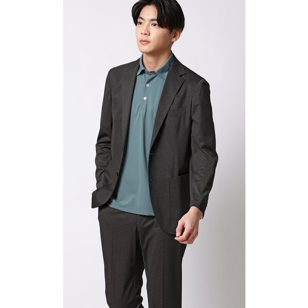 【極美品】theory グレー テーラードジャケット サイズ2 AOYAMA 【洋服の青山】テーラードジャケット メンズ 春夏 グレー 灰色