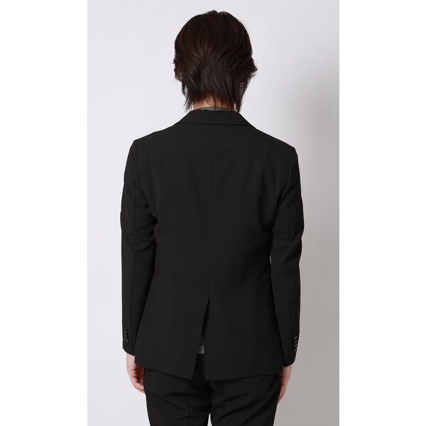 AOYAMA 【洋服の青山】春夏 ブラック系 スタイリッシュジャケット