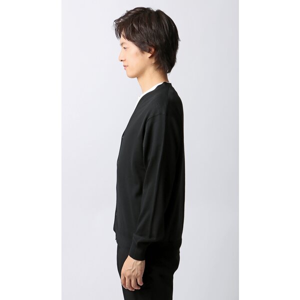 AOYAMA 【洋服の青山】ウール100% 毛玉になりにくい カーディガン