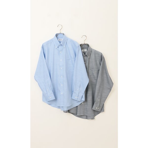 AOYAMA 【洋服の青山】カジュアルシャツ メンズ 春夏 秋冬 ブルー 青