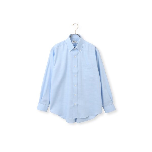 AOYAMA 【洋服の青山】カジュアルシャツ メンズ 春夏 秋冬 ブルー 青