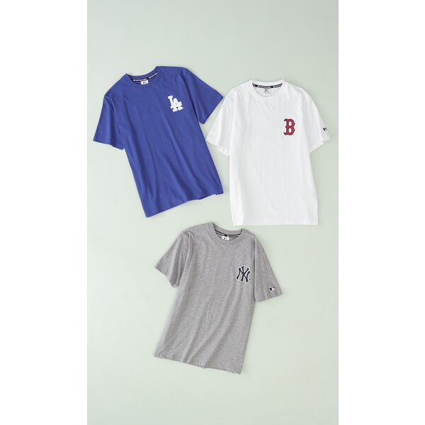 AOYAMA 【洋服の青山】レッドソックス MLB ワンポイントTシャツ メンズ