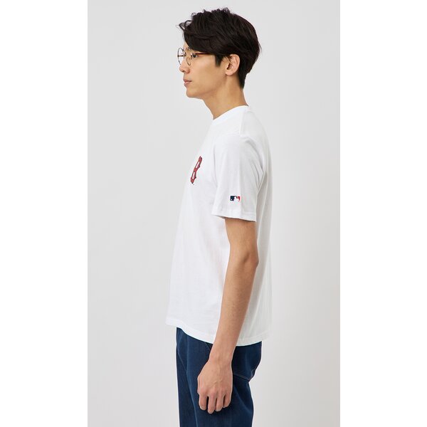 AOYAMA 【洋服の青山】レッドソックス MLB ワンポイントTシャツ メンズ