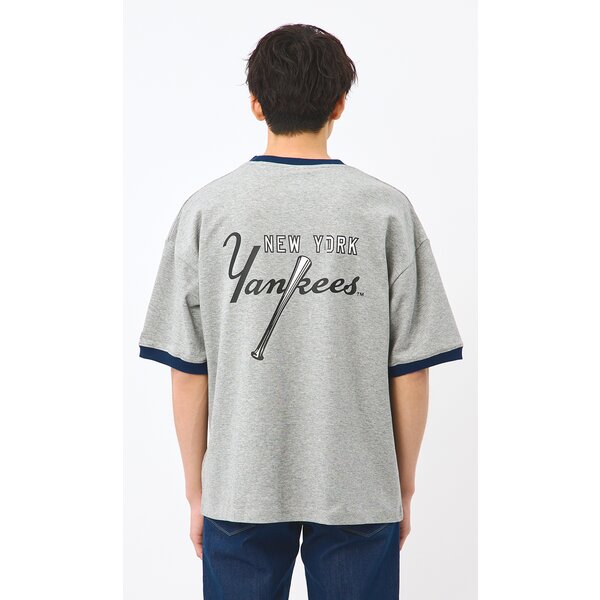 AOYAMA 【洋服の青山】MLB Tシャツ メンズ 半袖 春夏 メジャーリーグ